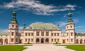 Baroque castle, Bishop`s Palace in Kielce
