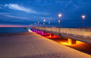 Pier in Kolobrzeg, Poland