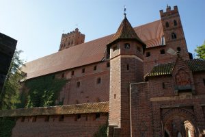 Castle of Teutonic Order in Malbork, Poland