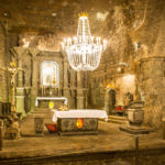 Chapel in the main hall in the Wieliczka