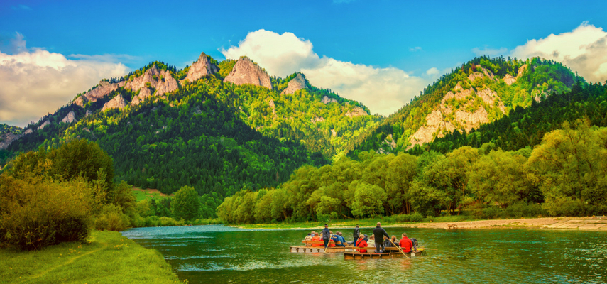 dunajec raft trip