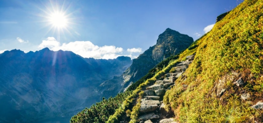 Hiking in the Tatra Mountains