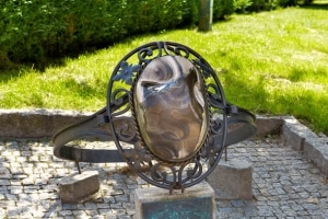 flint stone ring, Sandomierz