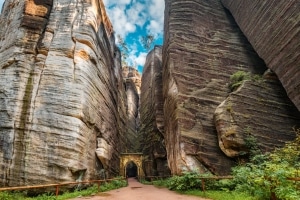 Adrspach Rock Town in Czechia